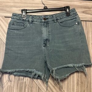 RVCA Gray Denim Shorts